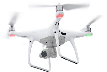 DJI Phantom 4, el dron más profesional de DJI, capaz de grabar en 4K