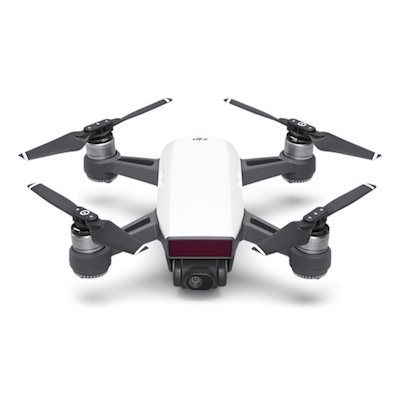 DJI Spark es el dron más pequeño y portable de DJI, capaz de alcanzar los 50 km/h y con una autonomía de 16 minutos