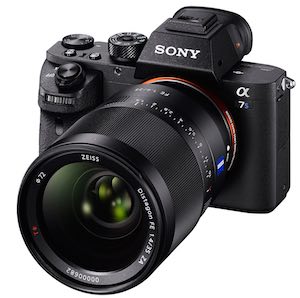 Sony Alpha a7s II a7sii cámara mirrorless capaz de grabar en resolución 4K