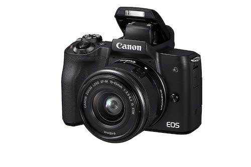 La cámara mirrorless Canon EOS M50 ofrece un rendimiento de réflex, y la portabilidad de una compacta.