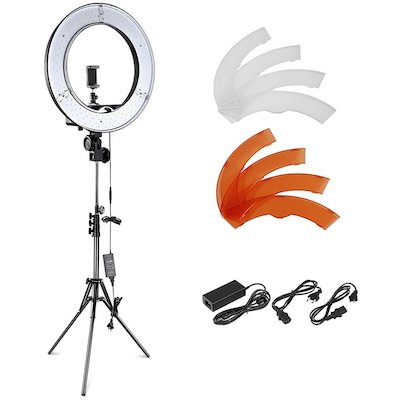 Anillo de Luz LED regulable Neewer 55W de 18 pulgadas para cámaras de foto y vídeo